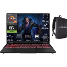 Asus Tuf Gaming A16 Amd Ryzen 9 8940HX FA608PP-RV153W-K05 16GB 2tb Rtx 5070 115W 8gb W11HOME 16" Wuxga 165Hz Gaming Notebook