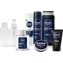 Defne Store Erkek Damat Seti, Duş JELI500 Ml, Deodorant, Yüz Yıkama JELI100 Ml, Tıraş Jeli, LOSYON100 Ml, Creme