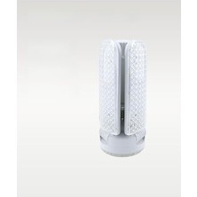 Defne Store Kristal Pervane Ampul, 40W, 3+1 Kanatlı, 6500K Beyaz Işık