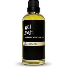 Defne Store Gül Yağı 100 ml - Cilt Bakımı, Rahatlatıcı Masaj ve Aromaterapi Yağı