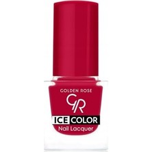 Defne Store Ice Color 125 Numara, Parlak Bitişli Mini Oje 6 ml