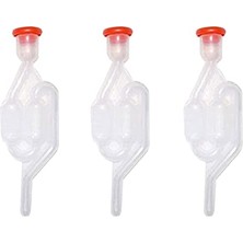 Defne Store Fermantasyon Tüpü; Şeffaf Fermantasyon Hava Kilidi, Şarap Çek Valfı, Fermantasyon Vanası 3pc Fermantasyon Tüpü Şarap Fermantasyonu Şarap Birası Yapımı Için Plastik Fermantasyon Kilit Stoperi