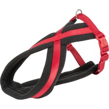Defne Store Kırmızı Dolaşan Köpek Harness, 60-90 cm x 25 mm