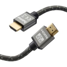 Defne Store Ultra High Speed HDMI Kablo, Metal Altın Uç, 8k, 2m