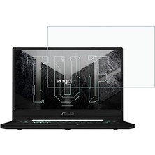 Defne Store Asus Tuf Dash 15.6 Inç Uyumlu 9h Temperli, Kırılmaz Esnek Nano Cam Ekran Koruyucu, Çizilmeye ve Darbeye Dayanıklı, Hd Şeffaf