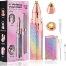 Defne Store USB Şarjlı, Işıklı Kaş Düzeltici ve Tüy Temizleyici