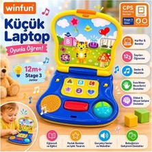 Budi Wınfun Eğitici Küçük Laptop Oyuncağı Sesli Işıklı 12 Ay+