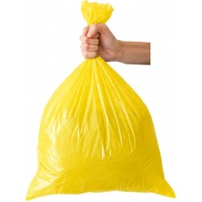 Defne Store Büyük Boy Limon Kokulu Renkli 50 Adet Çöp Torbası, Sızdırmaz Tabanlı ve Yırtılmaya Karşı Dayanıklı