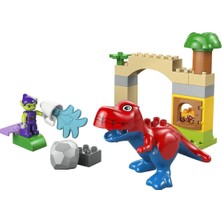 Colezium 10463 LEGO Duplo Dinozor Spidey-Rex, Yeşil Gobline Karşı 25 Parça +2 Yaş
