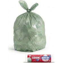 Defne Store Kokulu Çöp Torbası Banyo Boy (Okyanus) 32 x 42 cm (30 Adet/rulo)