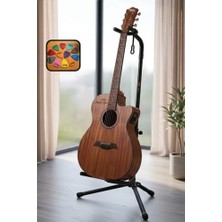 Defne Store Portatif Demonte Gitar Standı Sehpası, Pena Hediyeli (Gtr-01)