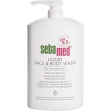 Defne Store Yüz ve Vücut Temizleyici Sıvı, 1000 Ml, Ph 5.5, Hassas Cilt Için