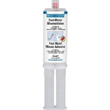Defne Store Metal Hızlı 24 ml Ahşap Plastik Cam Seramik Gri 2 Fast- Yapıştırıcı//sıvı Metal/bileşenli Epoksi Reçine Yapıştırıcı/metal, Taş, Grp Yapıştırıcı