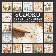 Defne Store Advent Takvimi Sudoku: Noel Için 25 Geri Sayım Bulmacası, Kolaydan Imkansıza 90 Sudoku, Günde 4 Bulmaca