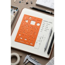 Karmelom Studio Elektrik & Elektronik Devre Şeması Şablon Cetvel - Teknik Çizim Aracı