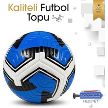 Tr Yüksek Kalite Futbol Topu Dikişli Halısaha Çimsaha Topraksaha ve Beton Zemin Için Uygun Maç