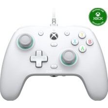 Xbox Series X|s, Xbox One ve Windows 10/11 Için G7 Se Kablolu Oyun Kumandası, Hall Efektli Joysticks/hall Trigger, 3,5 mm Ses Jakı (Beyaz)