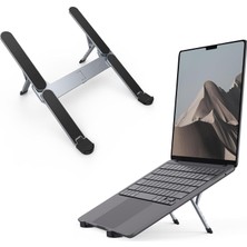 Pocket Laptop Stand 6 Açı Ayarlanabilir Ultra Kompakt ve Hafif Dizüstü Bilgisayar Standı, 11-15.6 Inç Laptoplar ve Tabletler Için Güçlü ve Şık Tasarım | XK-HOLDER30