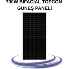 Soleron 700W Bıfacıal Topcon Güneş Paneli