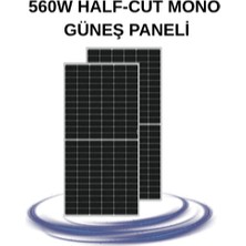 Soleron 560W Half-Cut Mono Güneş Paneli