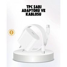 Pileli Store Iphone ve Ipad Uyumlu 20W Güvenli Usb-C Hızlı Şarj Adaptörü