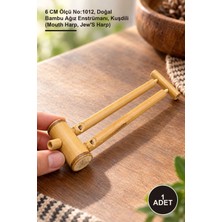 Yenilig 1 Adet Bambu Kuşdili – 6 cm Ölçü NO:1012, Doğal Bambu Ağız Enstrümanı, Kuşdili (Mouth Harp, Jew's Harp)