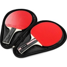 Sporsize Table Tennis Racket Cover Masa Tenisi Raketi Kılıfı Çantası Siyah (Black)