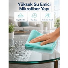 Akıllı Bayi Cam Ayna ve Parlak Yüzeyler Için Mikrofiber Temizlik Bezi Leke ve Iz Bırakmaz