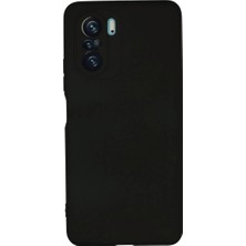 Akıllı Bayi Xiaomi Poco F3 Kılıf Nano Içi Kadife Silikon - Siyah