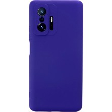 Akıllı Bayi Xiaomi Mi 11T Pro Kılıf Nano Içi Kadife Silikon - Mor