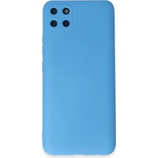 Akıllı Bayi Realme C11 Kılıf Nano Içi Kadife Silikon - Mavi