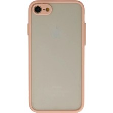 Akıllı Bayi Apple iPhone 7 Kılıf Montreal Silikon Kapak - Pembe