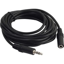 Akıllı Bayi 3.5 mm Stereo Erkek/dişi 5 Metre Aux Çevirici Uzatma Kablo PM-5758