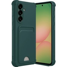 Akıllı Bayi Samsung Galaxy A17 5g Kelvin Kartvizitli Silikon - Koyu Yeşil