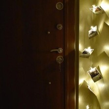 Akıllı Bayi Bakır Renkli LED Işıklı Fotoğraf Asma Işık Süsleme Mandalları