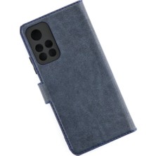 Akıllı Bayi Xiaomi Redmi Note 11T Kılıf Trend S Plus Kapaklı Kılıf - Lacivert