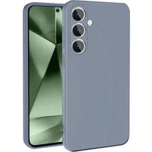 Akıllı Bayi Samsung Galaxy S24 Fe Kılıf Nano Içi Kadife Silikon - Gri
