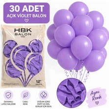 Avcı Parti Dünyası 30 Adet Açık Violet Balon 12 Inç | Lila