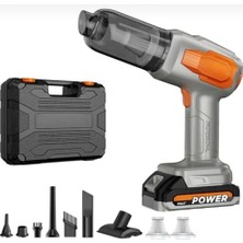 20.000PA Güçlü Vakumlu 8in1 Araç Içi Üflemeli Süpürge 120W 7500MAH Çıkarılabilir Batarya
