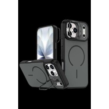 Bezos Joko Apple iPhone 17 Pro Max Uyumlu Flexa Magsafe Kapak - Siyah