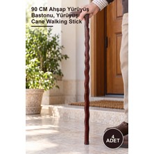 Yenilig 4 Adet Ahşap Baston – 90 cm Ahşap Yürüyüş Bastonu, Yürüyüş Cane Walking Stick