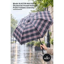 Yenilig 4 Adet Katlanabilir Şemsiye – Model ALK2759 66X102 cm Ölçülerinde Portatif Katlanır Pratik Foldable Umbrella
