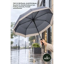 Yenilig 3 Adet Katlanabilir Şemsiye – 70X112 cm Ölçülü, ALK2763 Model, Seyahat ve Günlük Kullanım Için, Folding Umbrella, Portatif