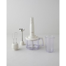 English Home Mbs 3020 Soho Master Blend Plus 4 Bıçaklı Mini Blender Seti 1500W Bej-Bakır