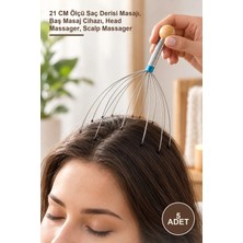 Yenilig 5 Adet Kafa Masaj Aleti – 21 cm Ölçü Saç Derisi Masajı, Baş Masaj Cihazı, Head Massager, Scalp Massager