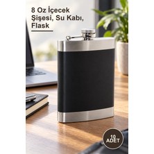 Yenilig 10 Adet Paslanmaz Çelik Matara – 8 Oz Içecek Şişesi, Su Kabı, Flask