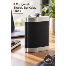 Yenilig 5 Adet Paslanmaz Çelik Matara – 8 Oz Içecek Şişesi, Su Kabı, Flask
