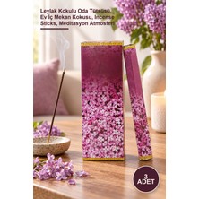 Yenilig 3 Adet Lilac Aromalı Çubuk Tütsü – Leylak Kokulu Oda Tütsüsü, Ev Iç Mekan Kokusu, Incense Sticks, Meditasyon Atmosferi