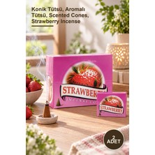 Yenilig 2 Adet Çilek Aromalı Konik Tütsü – Konik Tütsü, Aromalı Tütsü, Scented Cones, Strawberry Incense