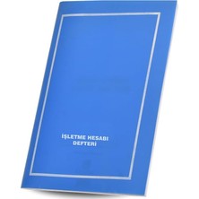 Gülpaş Işletme Hesabı Defteri Plastik Kapak 21X30 24 Yaprak (131)
